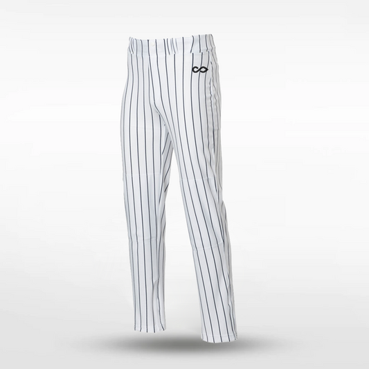 Customized Men's Pinstripe Baseball Pants B043